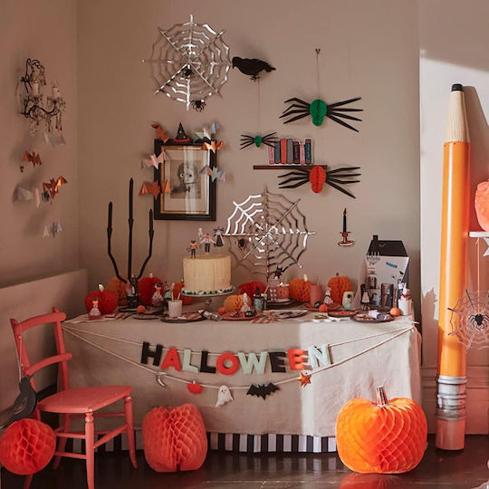 Carnival Garland Polychrome for Halloween 1pcs