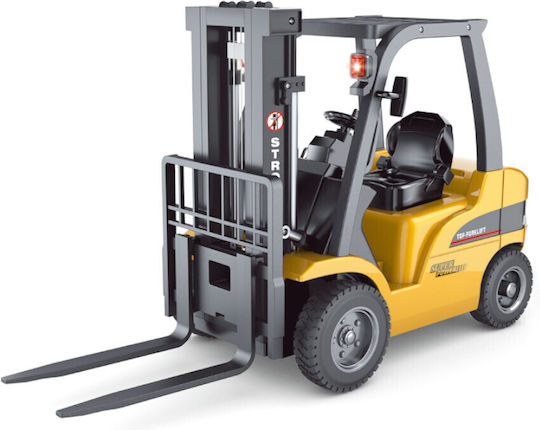 Huina Toys Forklift Τηλεκατευθυνόμενο Φορτηγό Κίτρινο