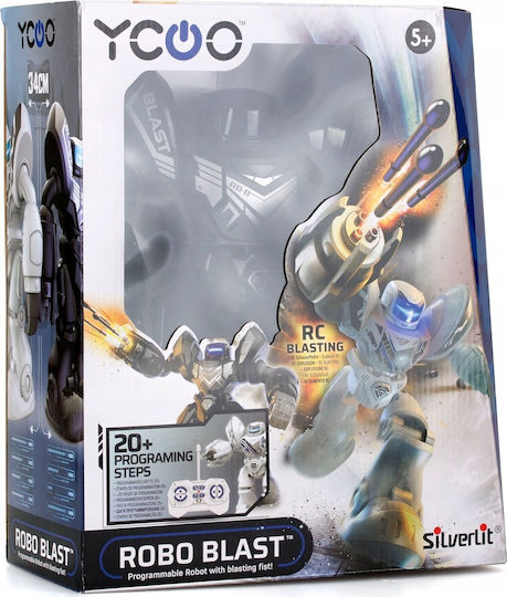 Silverlit Robo Τηλεκατευθυνόμενο Ρομπότ Μαύρο
