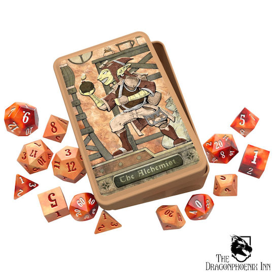 Set Zaruri Clasice RPG Clasă Personaj Alchimist 14