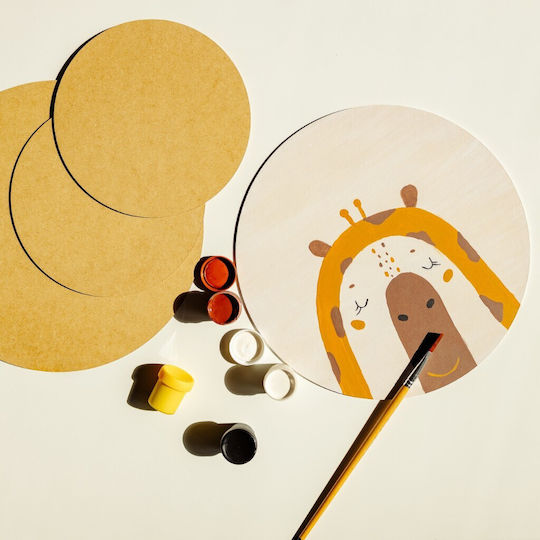 Creative Deco 10 X Round Mdf Board Diameter 30 Cm X 3 Mm Mdf Boards Crafting Manual Work Ideal Pyrography Laser Cutting Modeling Milling Cnc Plotter Jigsaw