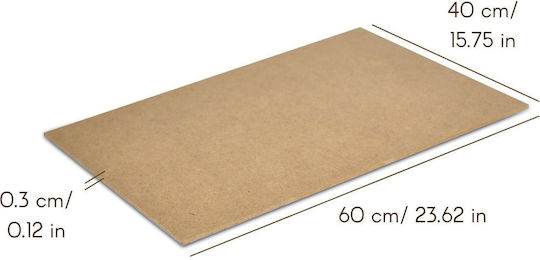 Creative Deco 10 Mdf Board 60 X 40 Cm 600 X 400 X 3 Mm Mdf Boards Diy Manual Work Perfect Pyrography Laser Cutting Modeling Milling Cnc Plotter Jigsaw