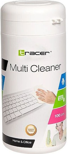 Tracer Αξεσουάρ Καθαρισμού Γραφείου Cleaning Tissues Tube 100τμχ