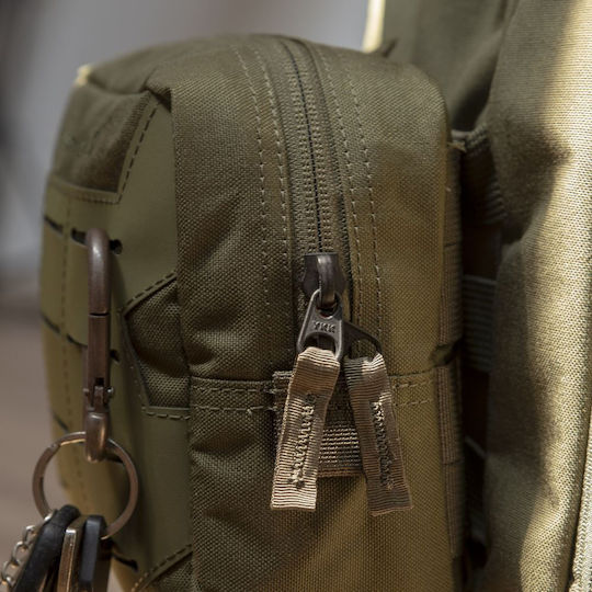 Pentagon Elpis Военна Чантичка Колан от Cordura Черен 1.3лт