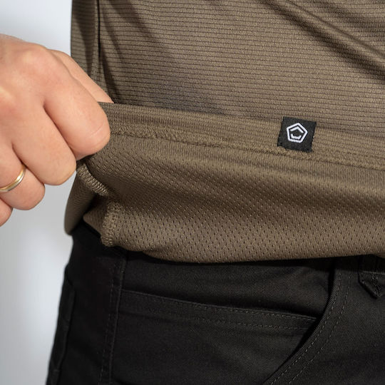 Pentagon Μπλούζα Polo σε Μαύρο χρώμα
