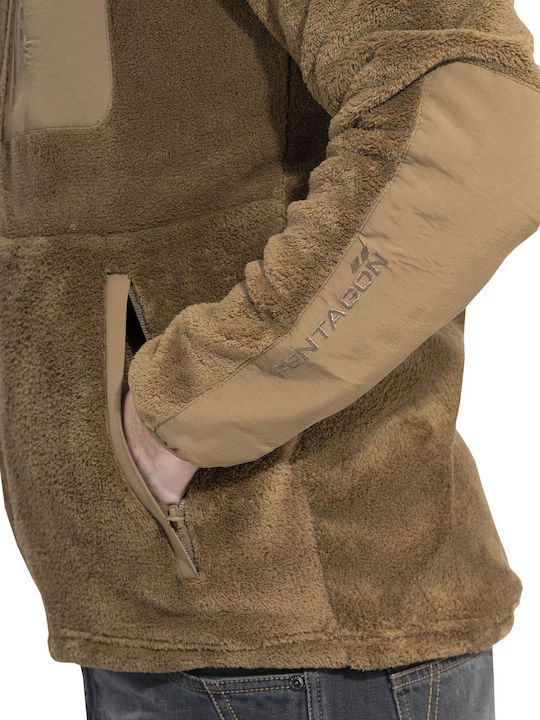 Pentagon Grizzly Hunting Cardigan Fleece Black
