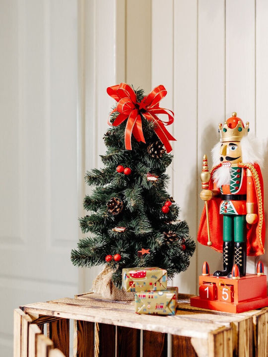 Weihnachtsdekoration Baum Klassisch 40cm Verziert Grün