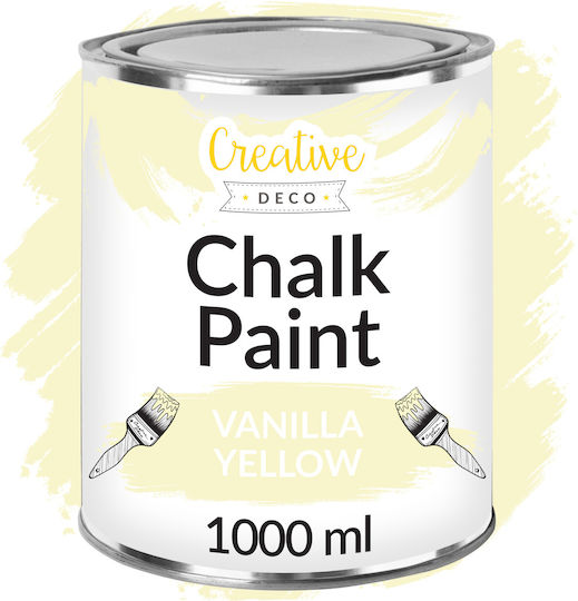 Creative Боя за Креда Yellow Vanilla 1000мл JAN-CD-FARBA-KREDOWA-YELLOW-V-1L