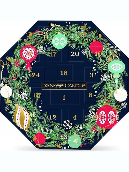 Yankee Candle Χριστουγεννιάτικο Κερί Christmas Collection Advent Calendar 24x9.8εκ.