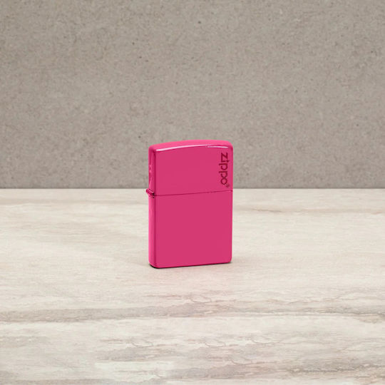 Zippo Lighter Set Red Matte Logo Gift No2