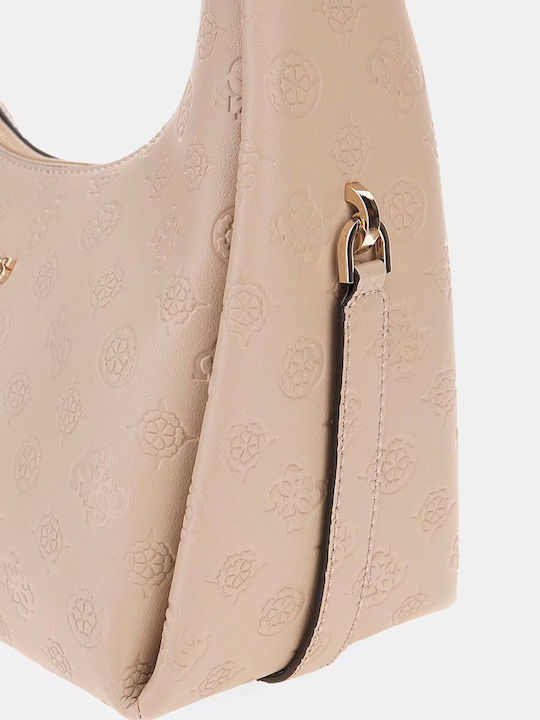 Phoebe Damen Hobo Tasche Beige