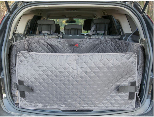 Hobbydog Car Trunk Cover for Dog Gray