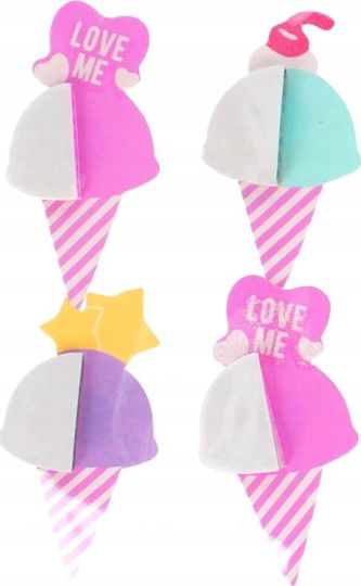 Craft with Fun Autocolant decorativ pentru proiecte DIY Ecru 6buc