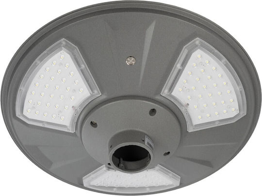 GloboStar Street Solar Light 25W 2000lm Cold White 6000K with Motion Sensor and Photocell IP65 50cmx50cmx19cmcm