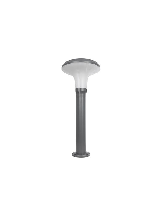GloboStar Outdoor Small Post Floor Lamp IP65 For E27 Bulb Gray