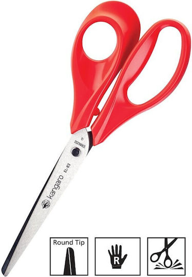 Large Scissors Ergonomic Handle El-83 21cm Kangaro 8901057501187
