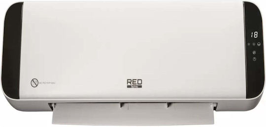 Red Technic Ceramic Fan Heater Room Wall Alb 2000W