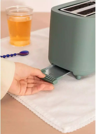 Create Toast Studio Prăjitor de pâine 2 sloturi 750W Verde