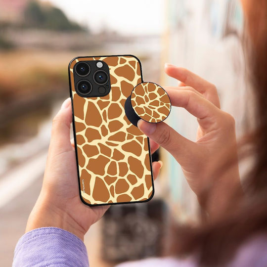 Pop Holder Sonique Animal Print Series Giraffe 02