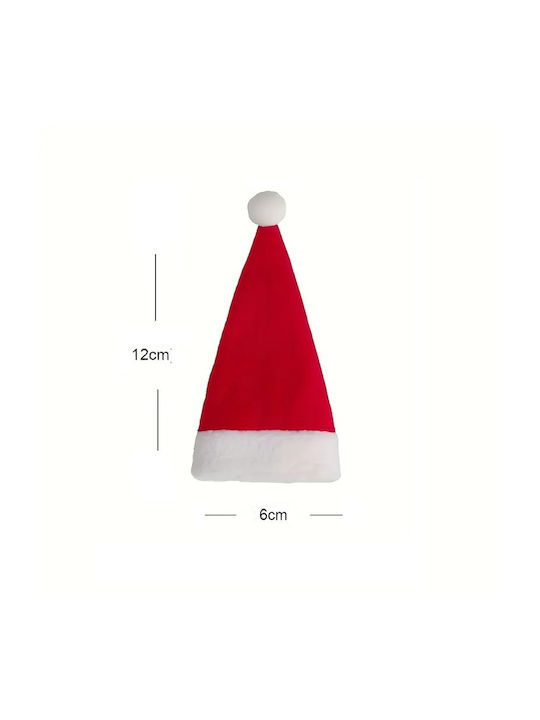 Panora Ornament de masă de Crăciun Sticlă Roșu