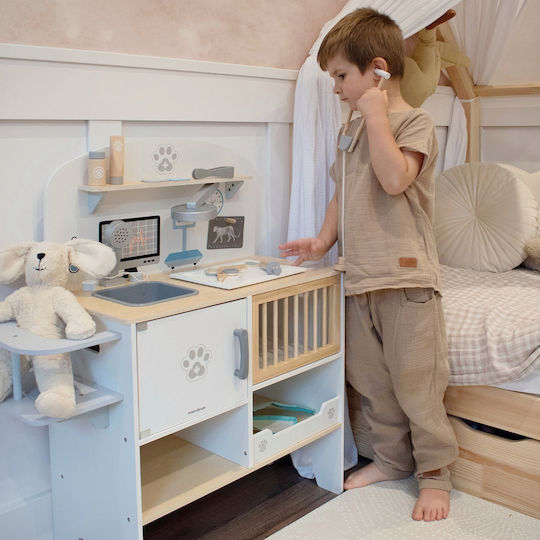 Mamabrum Kinderarztset Tierkrankenhaus aus Holz für 3+ Jahre alt Jahre