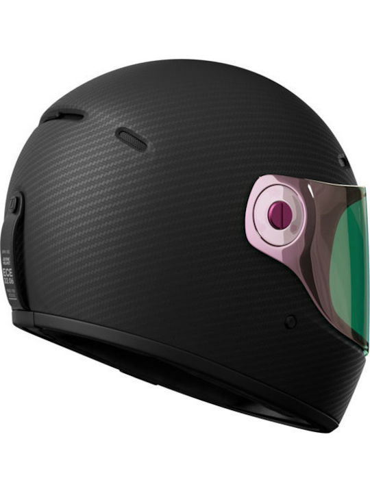 John Doe JD/ONE Frozen Carbon Motorcycle Helmet Full Face ECE 22.06