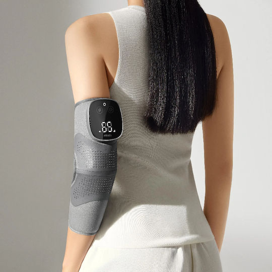 Belt Massage for the Legs, the Body & the Hands with Vibration and Heating Function Gray