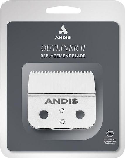 Andis Carbon Steel Square Blade Replacement # 04604