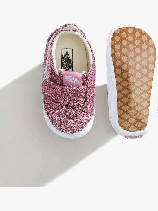 Sk8-hi Παιδικά Sneakers με Σκρατς Ροζ