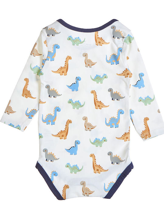 Tender Comforts Baby Bodysuit Set Long-Sleeved Multicolour 3pcs