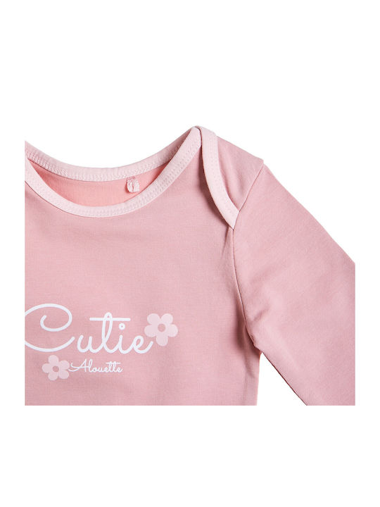 Tender Comforts Set Body pentru Bebeluși Mânecă lungă Multicolor 3buc