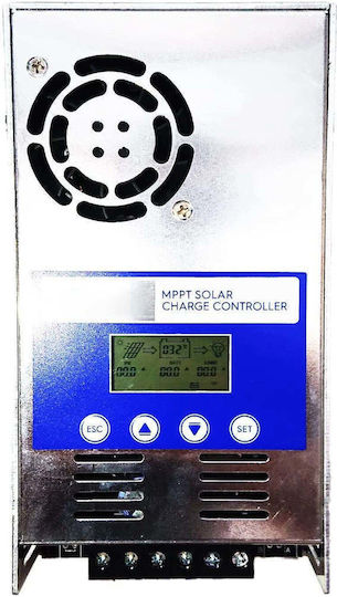 Taggo Solar Mppt 40a Controller Lcd Screen Automatic Charging 12v-48v Compatible Pv Panels Up To 190vdc