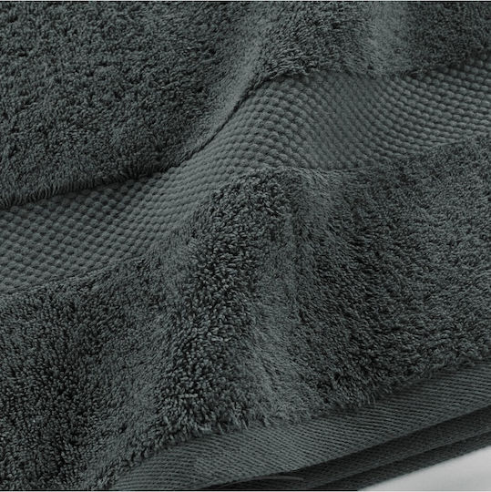 Atmosphera Geschirrtuch Elegance 50x90εκ. Charcoal Gewicht 600gr/m²