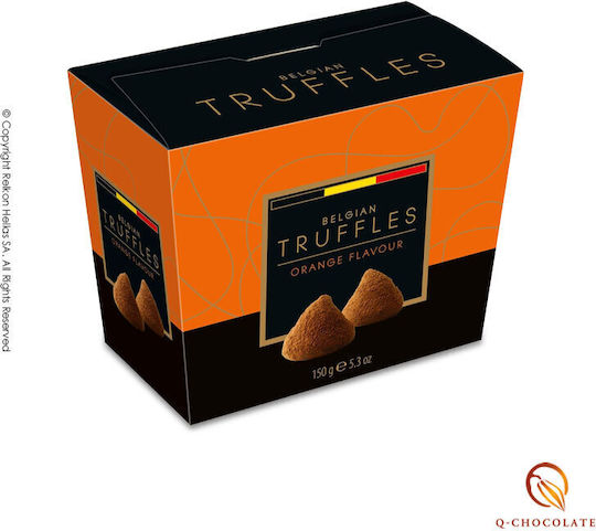 Belgian Τρουφες Κακαο 150gr Πορτοκαλι