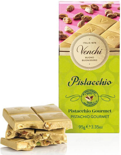 Venchi Pistacchio Gourmet Chocolate Pistachio Gluten-Free 100gr