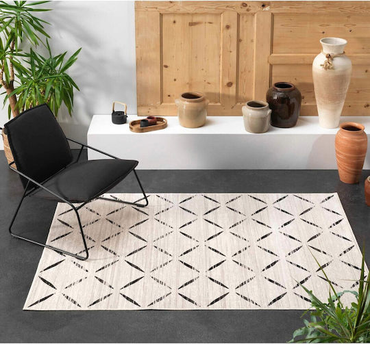 Atmosphera Modesto 140x200cm Ecru - Gri