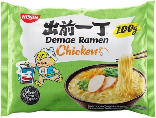 Νουντλς Nissin Demae Ramen Κοτόπουλο 100γρ
