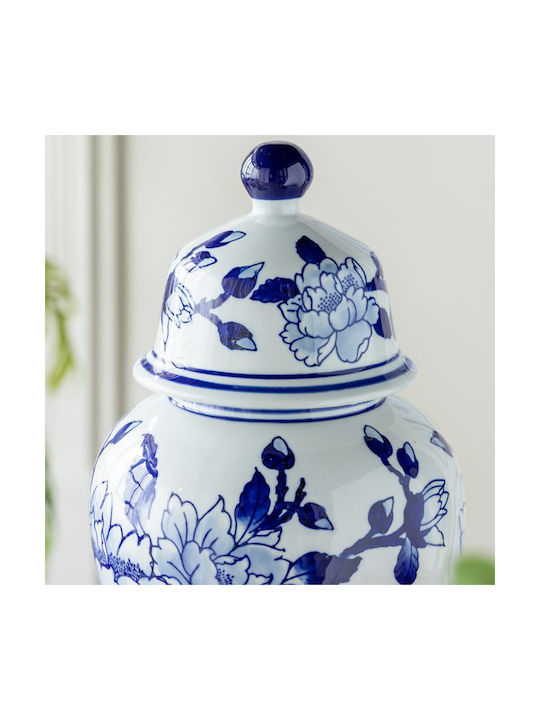 Artekko Decorative Vase Melania White 20x20x36cm