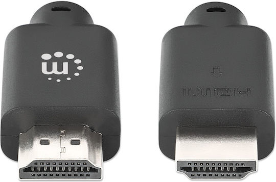 Manhattan HDMI 2.0 Premium High Speed 4K 60Hz HDR Cable HDMI Male - HDMI Male 10m Black