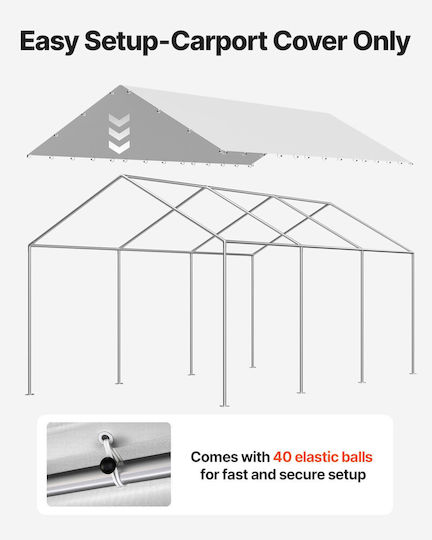 Vevor Netz / Schattiergewebe Gray 3x6m