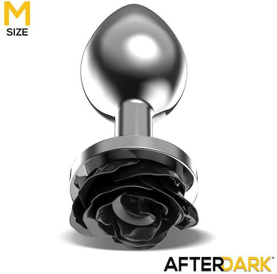 LateToBed Anal Plug Medium Black 9.1cm