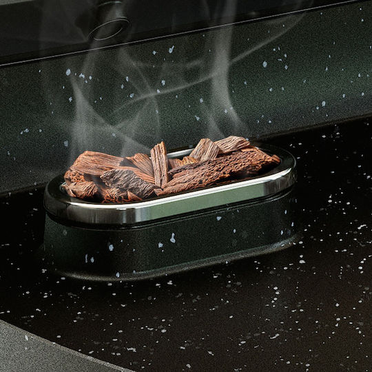 Philips Tabletop Electric Grill with Smooth and Grooved Plate 2400W with Lid and Adjustable Thermostat 15.8x15.8cm