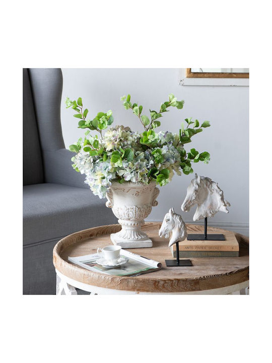 Artekko Decorative Horse made of Concrete Base 12x8x21.5cm 1pcs