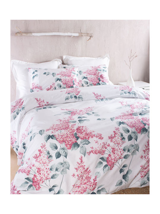 Rythmos Eve Set Coverlet Single Cotton Pink 160x240cm 2pcs