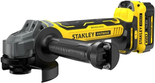 Stanley Fatmax Winkelschleifer 125mm Batterie 2x4Ah