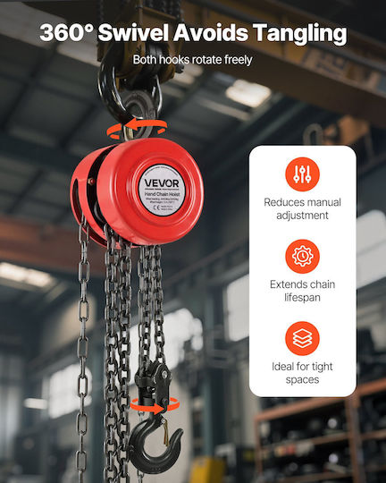Vevor Lifting & Pulling Equipment in Rot Color