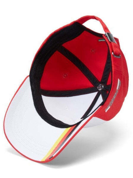 Ferrari Baseballkappe Vettel5 Erwachsene Rote 2018
