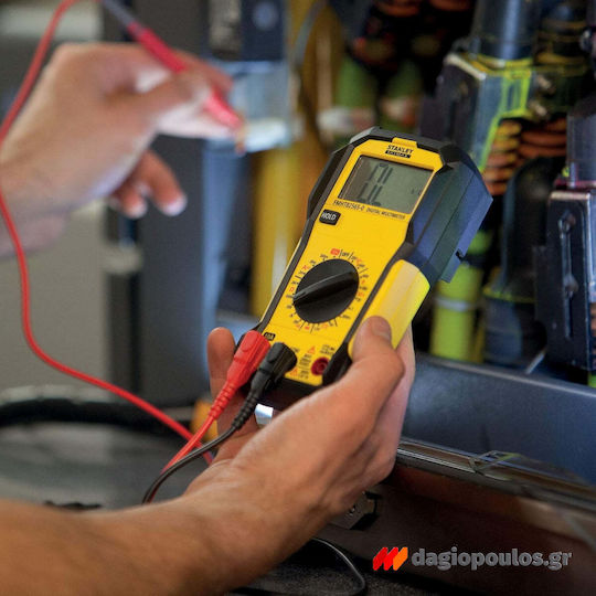 Stanley Fatmax Ψηφιακό Πολύμετρο με Μέτρηση AC / DC / Αντίστασης