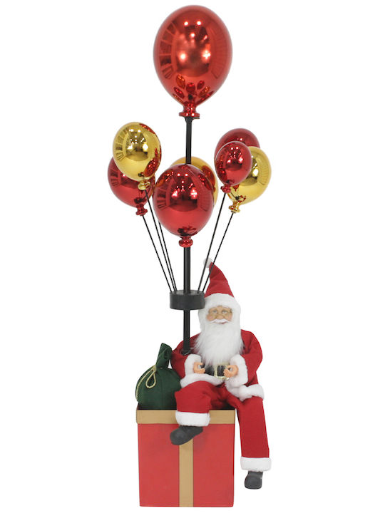Dekorativer Weihnachtsmann Rot aus Kunststoff