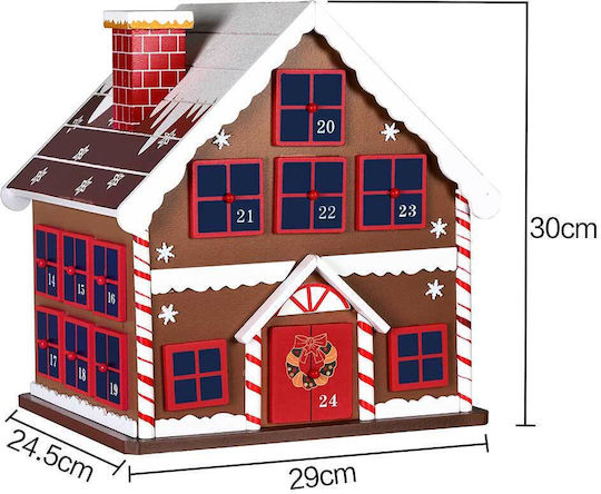 Bakaji Advent Calendar Ξύλινο